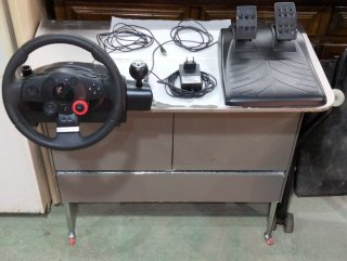 Volante PS3 con Pedales y Adaptador