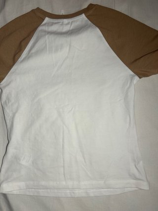 Camiseta Befree Eclipse Talla Única Blanca Marrón