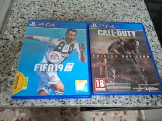 FIFA 19 y Call of Duty Advanced Warfare PS4
