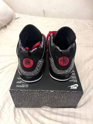 Jordan spizike low og black red green