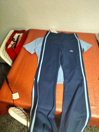Alo Yoga Chándal Azul