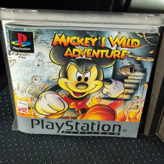 Mickey's Wild Adventure Platinum PS1 Completo