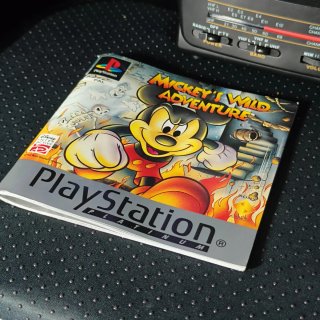 Mickey's Wild Adventure Platinum PS1 Completo