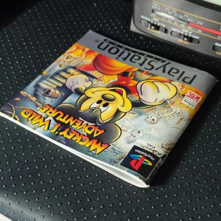 Mickey's Wild Adventure Platinum PS1 Completo