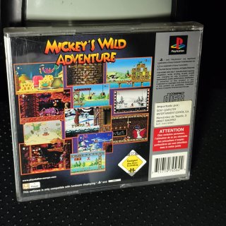 Mickey's Wild Adventure Platinum PS1 Completo