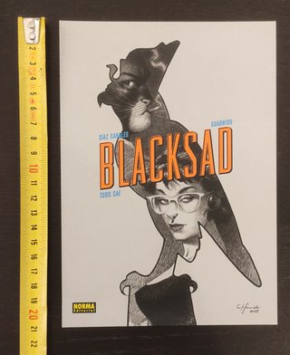 Láminas Blacksad de Norma Comics