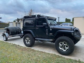 Jeep Wrangler JK unico en españa