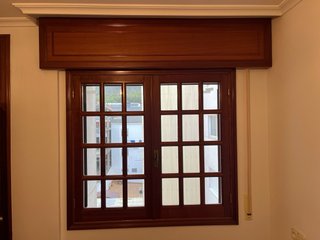 Ventanas de madera con persiana CASI NUEVAS