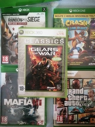 Lote 5 Videojuegos Xbox One Crime
