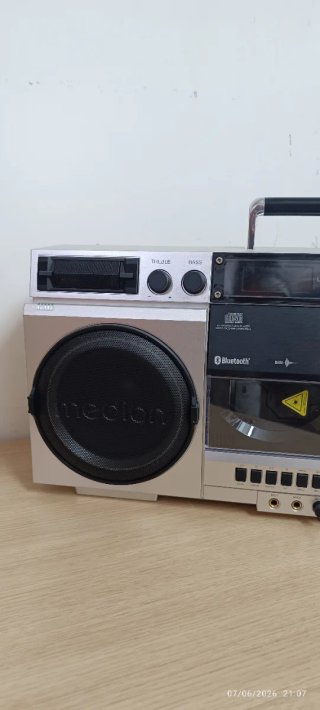 Boombox Medion CD, Cassette, Bluetooth, Radio