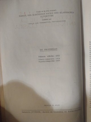 LA MÁS BELLAS LEYENDAS DE LA ANTIGÜEDAD CLÁSICA
