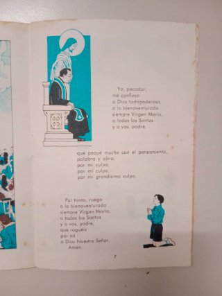 Catecismo de iniciación año 1958.