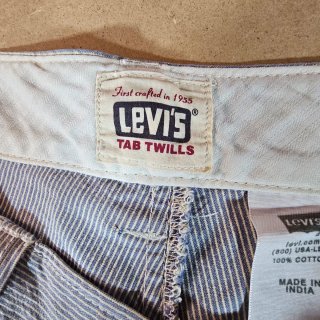 Levi's Pantaloncini Righe Blu/Bianco Tg M
