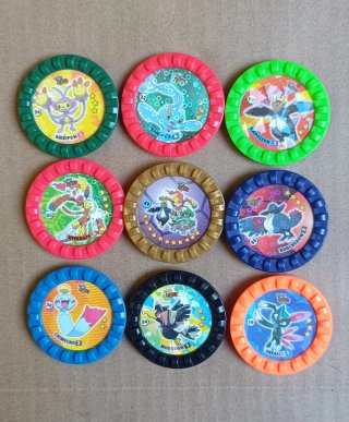 Lote 27 Tazos Pokémon