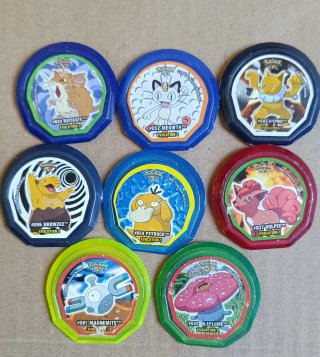 Lote 27 Tazos Pokémon