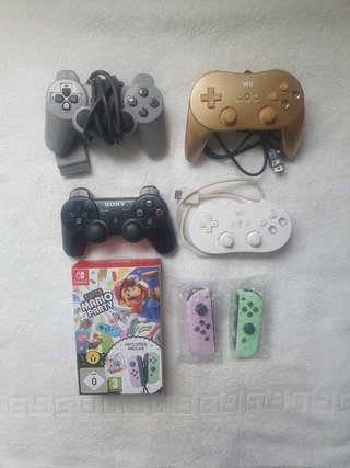 Lote mandos Nintendo y Sony
