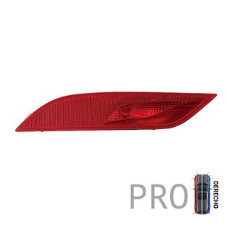 Piloto Parag.Trasero Antiniebla Trasero Sin Portalámparas Rojo - Derecho - Volvo V40 (2012 en adelante)