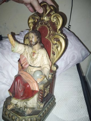 Sagrado Corazón de Jesús en Trono Olot