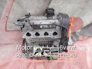 motor BBZ VW Polo Ibiza Fabia 1.4 16V g Ref:037435