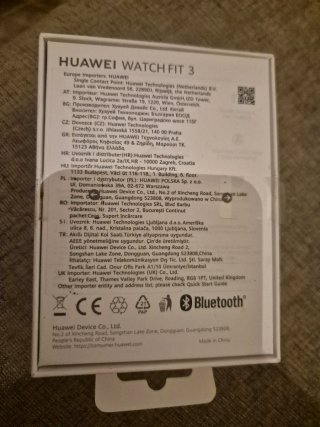 Huawei Watch Fit 3 Negro