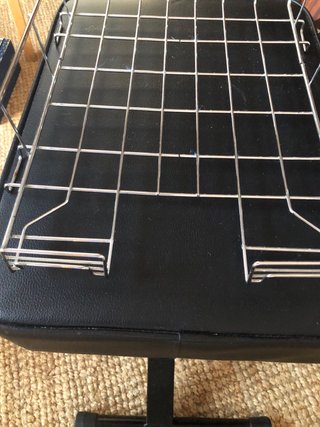 Bandeja organizadora de metal para escritorio