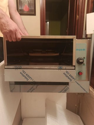 Tostador profesional acero inoxidable