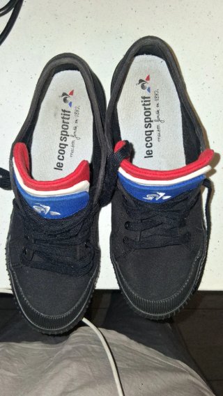 Zapatillas Le Coq Sportif Negras Nuevas