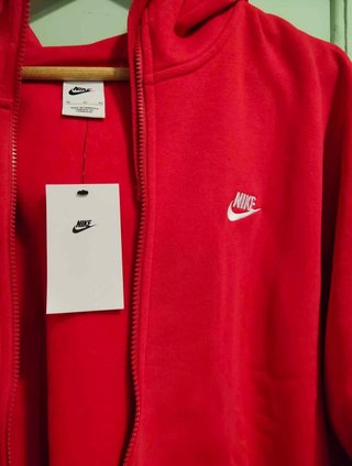 Sudadera Nike Talla XL Roja