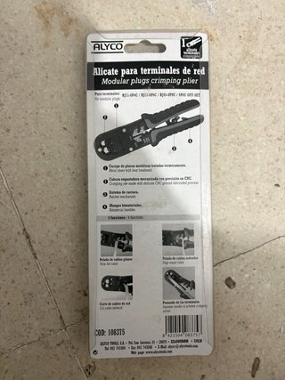 Crimpadora RJ45/RJ11 Alyco