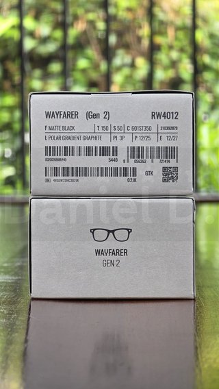 Gafas Ray-Ban Meta Wayfarer Gen 2 IA PRECINTADAS