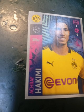 Cromos de fútbol Achraf Hakimi BVB