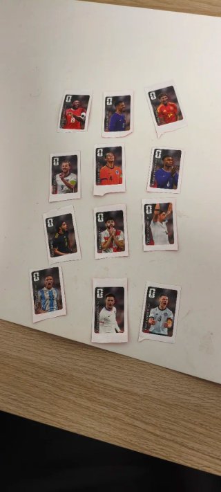 12 Cromos Mundial Coca-Cola