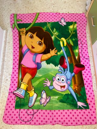 Manta infantil Dora la Exploradora