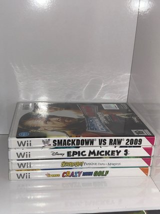 Lote 4 Videojuegos dela wii