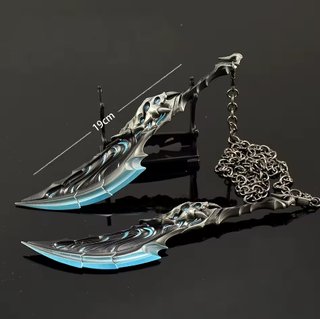 Réplica Dagas Primordial Valorant con soporte
