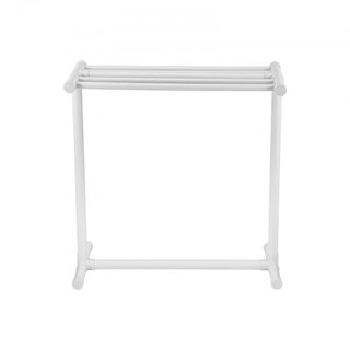 Supporto per Asciugamani, Supporto per Asciugamani in PVC per Esterni con 5 Barre, Supporto per Asciugamani da Pavimento per Piscina con Clip, Borsa e Gancio, Organizzatore per l'Asciugamento di Coperte per Interni ed Esterni...