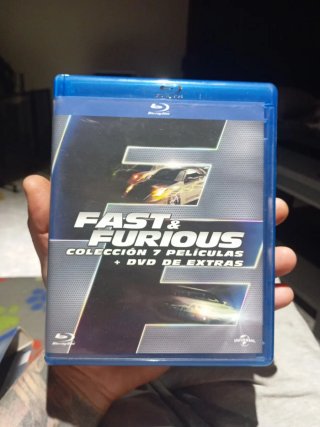 Colección Fast & Furious 7 Películas Blu-ray + DVD