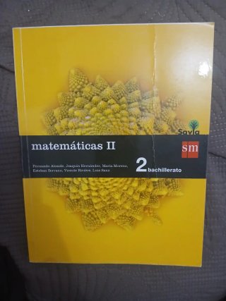 Matemáticas II 2 Bachillerato