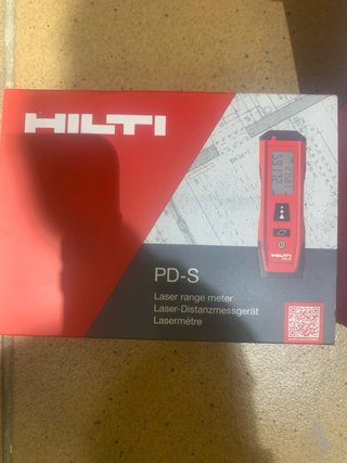 Hilti PD-S Medidor Láser
