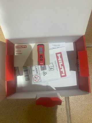 Hilti PD-S Medidor Láser