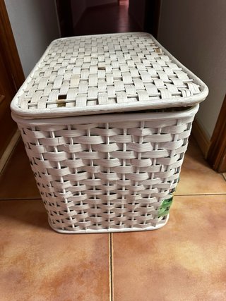 Baúl mimbre infantil animales