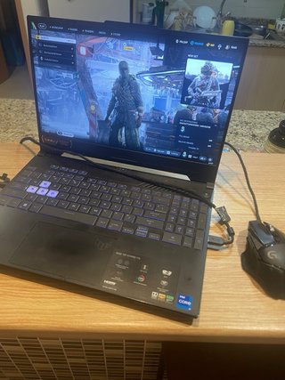 Portátil Gaming ASUS TUF F15 RTX 3050 32GB RAM