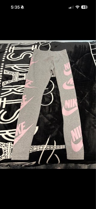 Mallas Nike Gris y Rosa