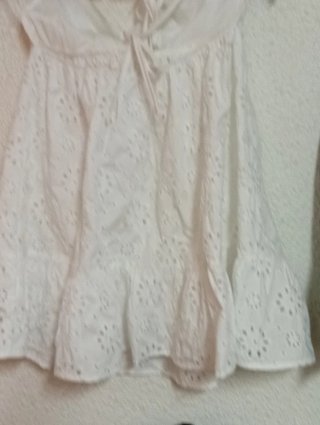 Vestido Lolita blanco bordado