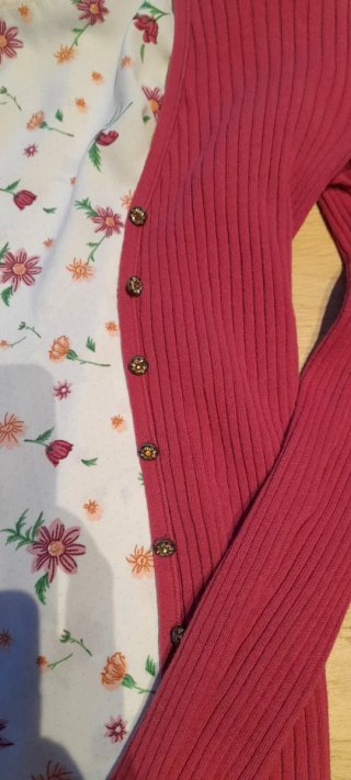 Conjunto Blusa y Chaqueta rosa