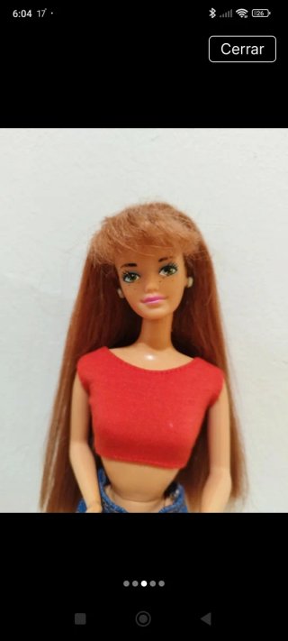 Barbie con capelli lunghi