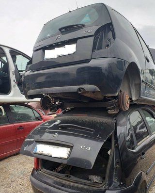 Citroen paragolpes trasero c3 1.4 audace 248962
