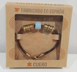 Pulsera NUEVA auténtico cuero