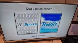 Nintendo Wii + Wii Sports & Wii Sports Resort