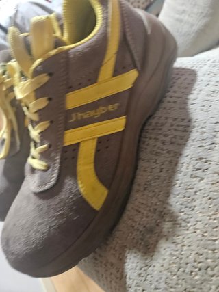 Botas de trabajo Jhaiber grises y amarillas
